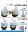 2 in 1 Maggi Rio Universal food processor (Chopper & Atta Kneading )attachment for your existing Mixer