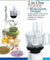 2 in 1 Maggi Rio Universal food processor (Chopper & Atta Kneading )attachment for your existing Mixer