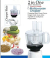 2 in 1 Maggi Rio Universal food processor (Chopper & Atta Kneading )attachment for your existing Mixer