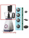 Maggi Rio 4G Food Processor Attachment (JAR) Suitable for 7756/7759/7701 Philips models only(3 Locks)