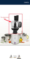 Maggi Rio Sujata 4G Food Processor Attachment and Coconut Scrapper