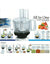 Maggi RIO All in one 3G Universal Food Processor Attachment for Mixer