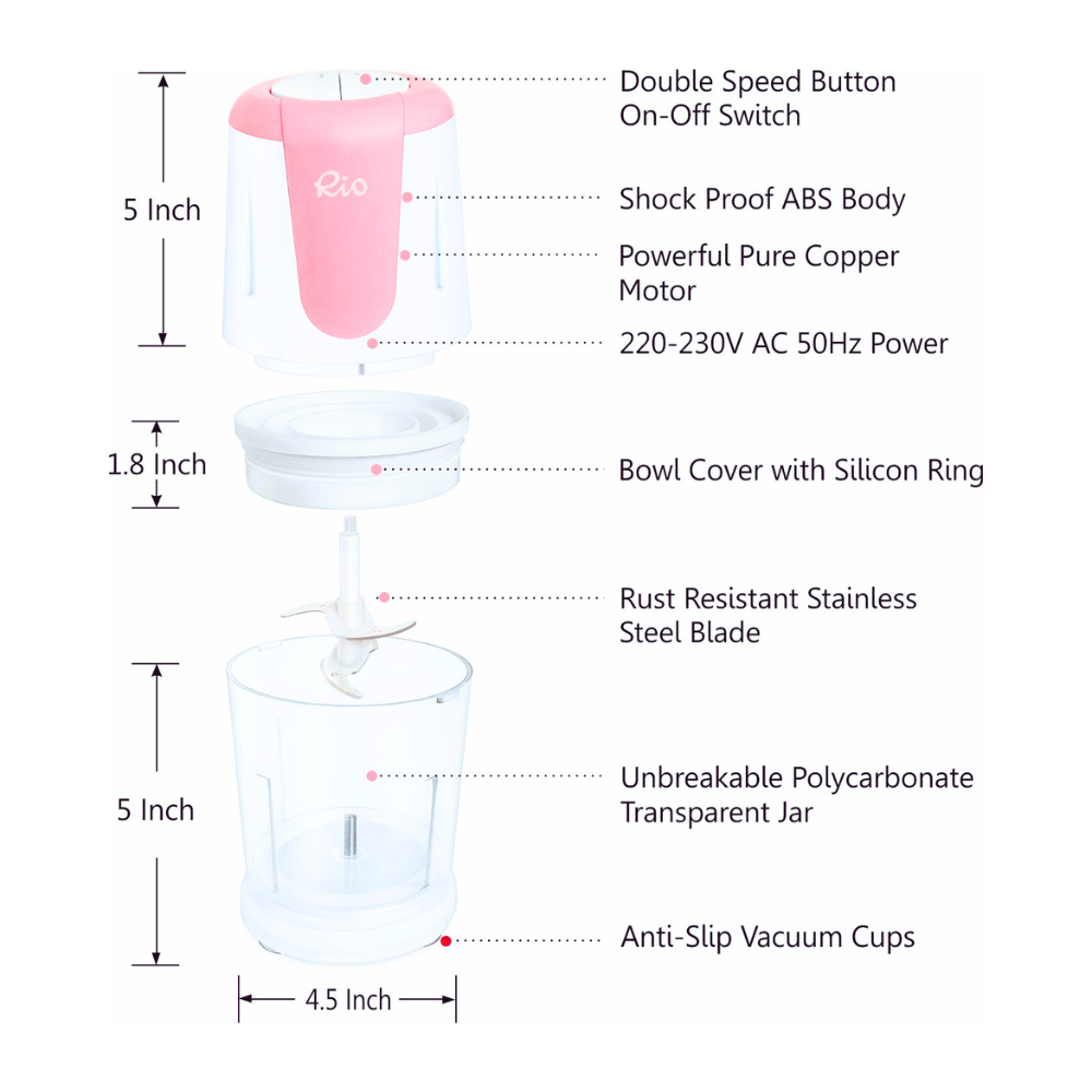 Multi Function Electric Chopper