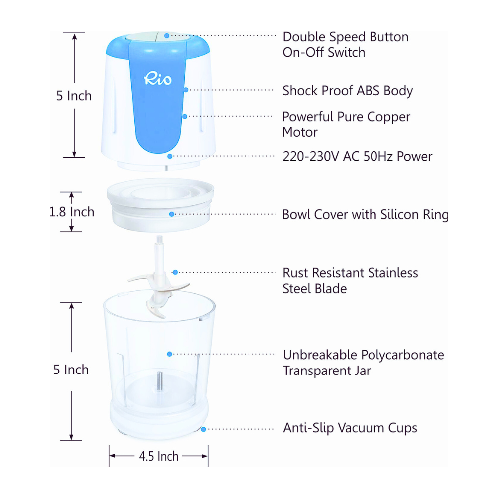 Multi Function Electric Chopper