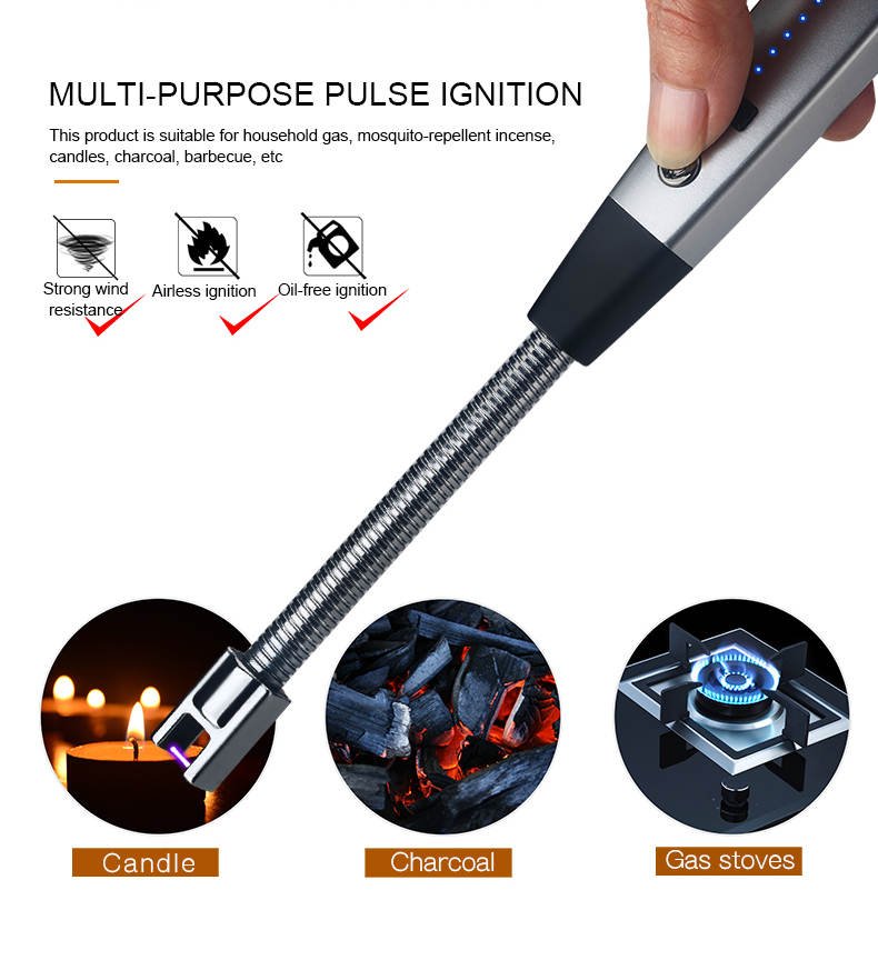 4G Food Processor Attachment Combo with Arc BBQ Lighter